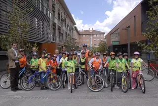 El Aula Ciclista visita el Ayuntamiento