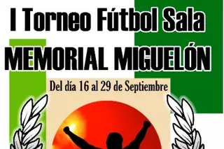 Abierto el plazo de inscripción para participar en el I Torneo de Fútbol Sala Memorial Miguelón en Boadilla