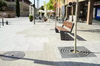 Finalizadas las obras de mejora en la plaza de la Cruz