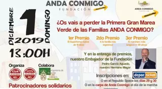 La Fundación Anda Conmigo realiza su "1ª Marea Verde” en Boadilla del Monte