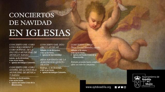 Los Conciertos en las Iglesias comienzan mañana con el tradicional Concierto de Navidad del coro Luigi Boccherini