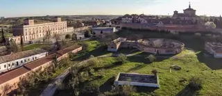 Iniciada la rehabilitación del Gallinero del palacio del Infante D. Luis