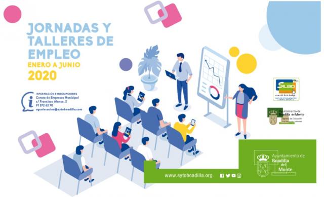 Jornadas y talleres gratuitos en Boadilla para ayudar a la búsqueda activa de empleo