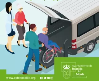 Nuevo servicio en Boadilla de transporte adaptado para mayores en situación de vulnerabilidad