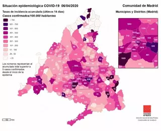Boadilla, tercera gran población con menos contagiados por coronavirus de la Comunidad