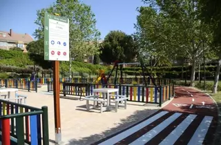 Finalizan las obras de mejora y acondicionamiento del parque de Severo Ochoa