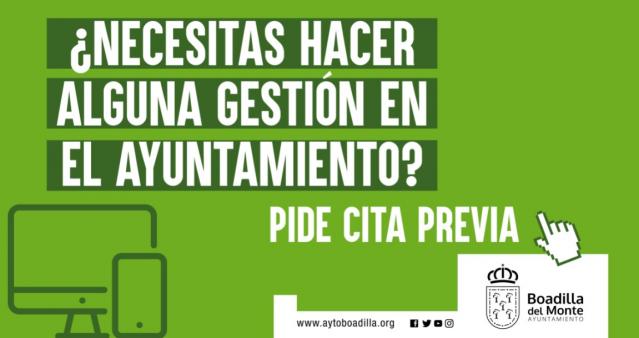 El Ayuntamiento recupera el próximo 2 de junio la atención presencial en todas sus áreas, siempre con cita previa
