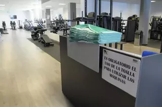 El gimnasio del pabellón Rey Felipe VI abrirá el próximo día 1 de julio con todas las medidas de seguridad