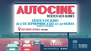 Boadilla instalará un Autocine de verano en el recinto ferial a partir del próximo lunes