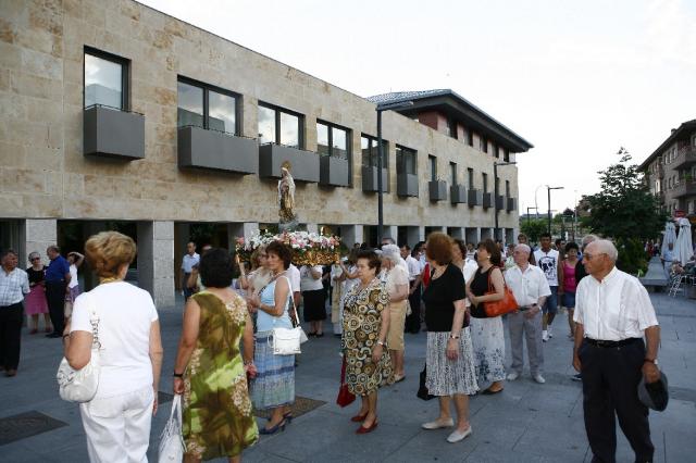 La Hermandad de la Virgen del Carmen de Boadilla del Monte ha celebrado este fin de semana su tradicional homenaje a su patrona