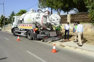 Limpieza integral del alcantarillado en las urbanizaciones históricas de Boadilla
