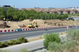 Avanzan a buen ritmo las obras de conexión de la avenida Isabel de Farnesio con la M-513