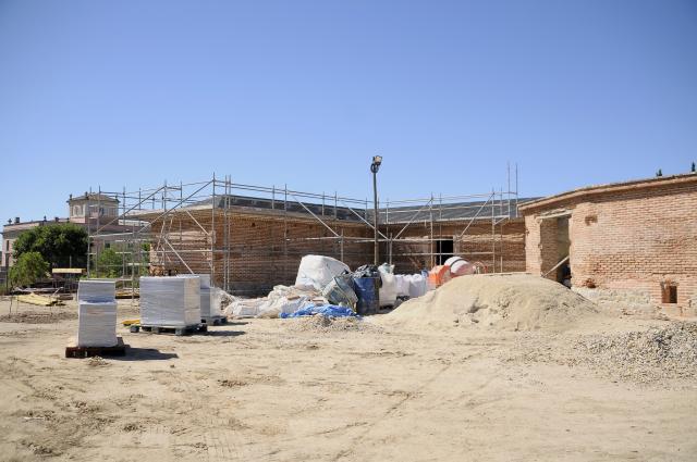 Las obras del Gallinero del palacio del Infante D. Luis concluirán en diciembre