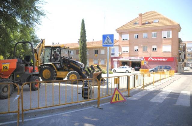 En marcha la construcción de un nuevo aparcamiento en la calle Fragua