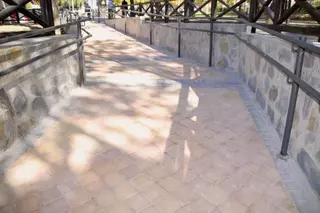 Finalizan las obras de la conexión peatonal entre las calles Albarracín y Sigüenza