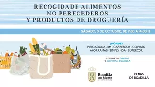 El Ayuntamiento y las peñas del municipio realizarán otra gran recogida de alimentos el próximo sábado