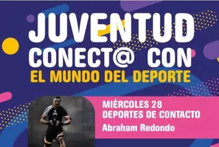 Juventud organiza el ciclo de ponencias online "Conect@ con el mundo del deporte"