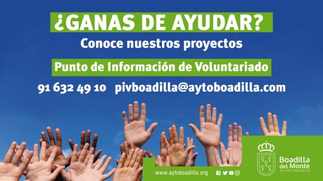 Boadilla imparte un nuevo curso online de formación básica en voluntariado