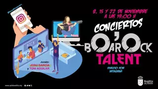 La Concejalía de Juventud emitirá en Instagram su tradicional concurso musical BoarockTalent
 