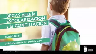 El Ayuntamiento convoca ayudas a la escolarización y la conciliación de hasta 400 euros por hijo