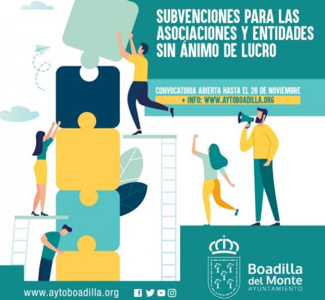 Abierta la convocatoria 2020 de ayudas a asociaciones y entidades sin ánimo de lucro