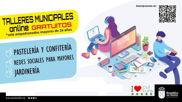 Cultura organiza nuevos talleres online sobre cocina, jardinería y redes sociales
