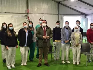 Normalidad en el primer día de realización de test de antígenos en Boadilla: 550 test realizados y 1 positivo