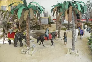 Un total de cinco belenes se pueden visitar en Boadilla de manera gratuita