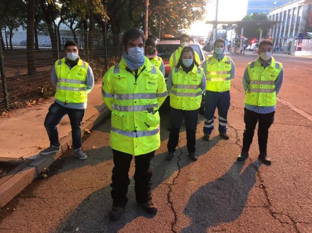 SAMU envía a Boadilla un contingente de emergencias para ayudar a la población afectada por el temporal