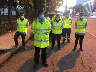 SAMU envía a Boadilla un contingente de emergencias para ayudar a la población afectada por el temporal