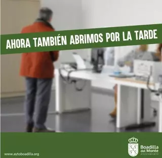 El Registro Municipal de Boadilla amplía su horario hasta la tarde