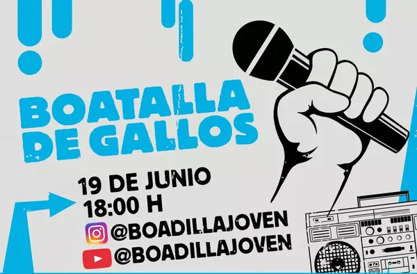 Primera edición de la 'Boatalla de gallos' entre jóvenes raperos del municipio
