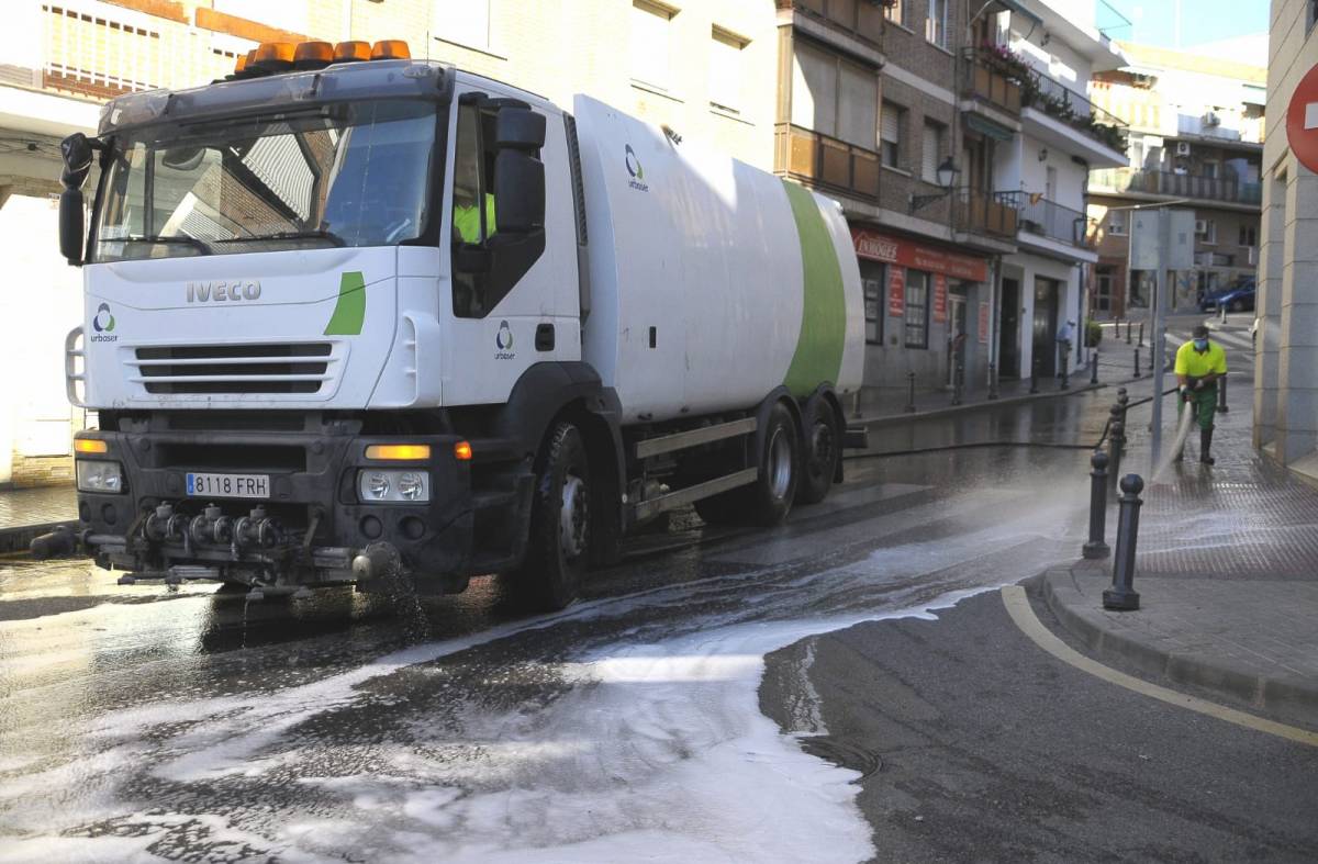 Comienzan las limpiezas especiales de verano en Boadilla