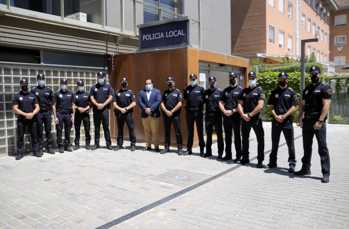 La policía local de Boadilla suma once nuevos agentes que acaban de finalizar su periodo de formación