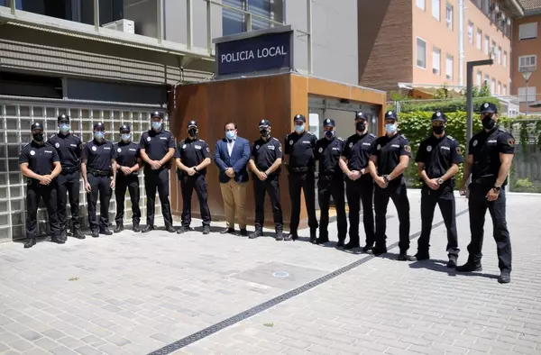 La policía local de Boadilla suma once nuevos agentes que acaban de finalizar su periodo de formación