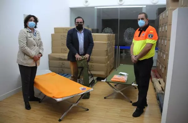 Boadilla envía ayuda a los afectados por el volcán de La Palma