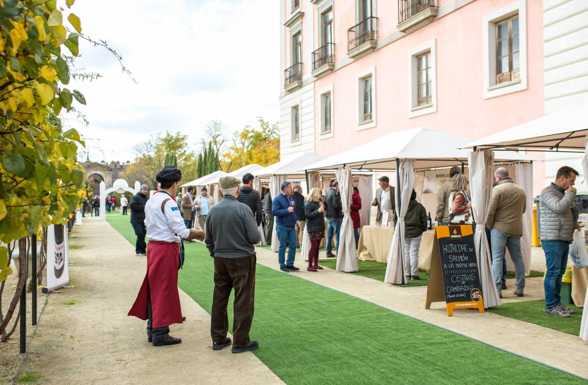 Los Jardines del Palacio de Boadilla acogen este fin de semana la Feria del Vino y la gastronomía