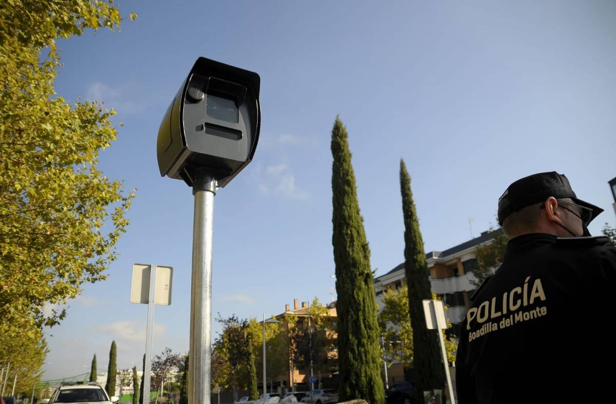 Instalados nuevos puntos de radar móvil en Boadilla del Monte