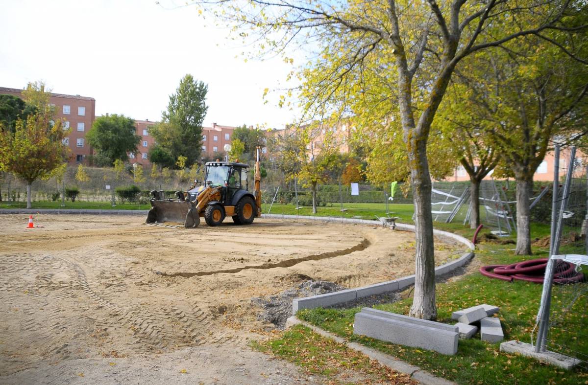 El Parque Azorín de Boadilla comienza sus obras de mejora