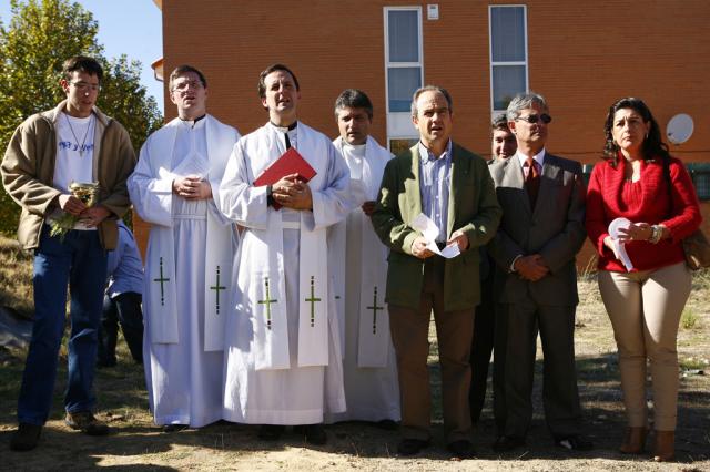 Primera Piedra del centro religioso de las Consagradas de Boadilla