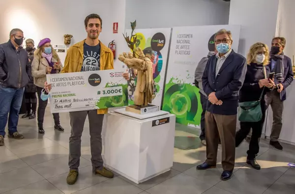 El boadillano Mario Boccolini se alza con el primer premio de CirculArt, el certamen que muestra el impacto de nuestros residuos a través del arte
