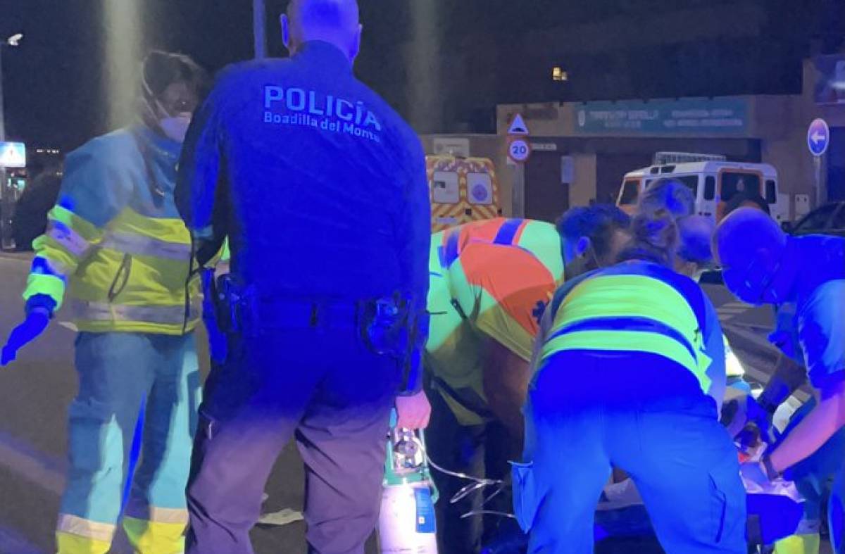 Un hombre es atropellado en las inmediaciones de un paso de cebra en Boadilla