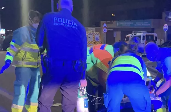 Un hombre es atropellado en las inmediaciones de un paso de cebra en Boadilla
