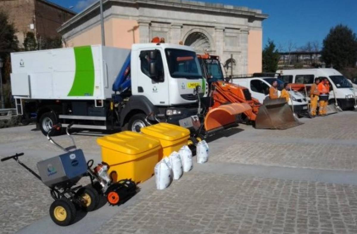 Boadilla repartirá a los vecinos 111 toneladas de sal para afrontar las inclemencias invernales
