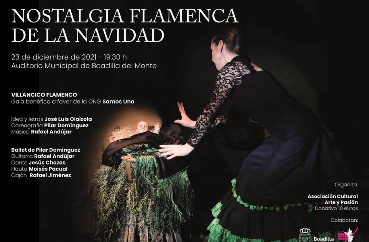 El espectáculo 'Nostalgia flamenca de la Navidad' regresa a Boadilla 