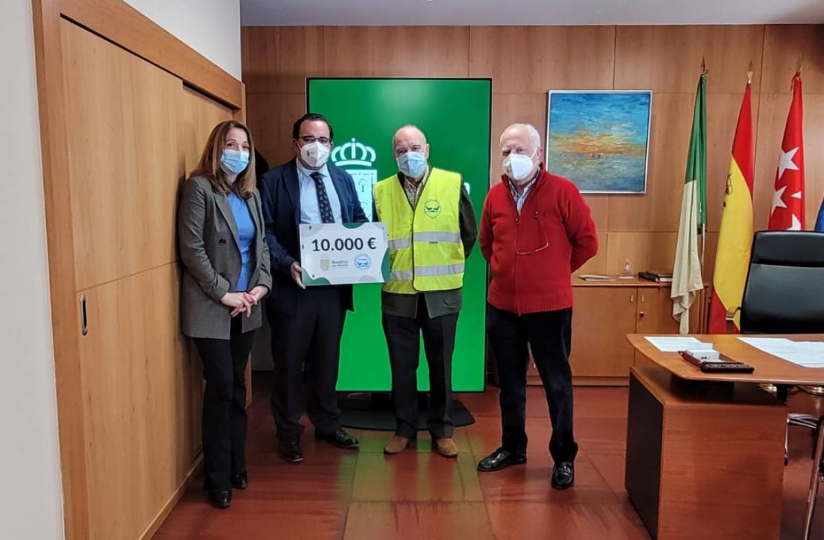 Boadilla concede 10.000 euros de subvención a la Fundación Banco de Alimentos