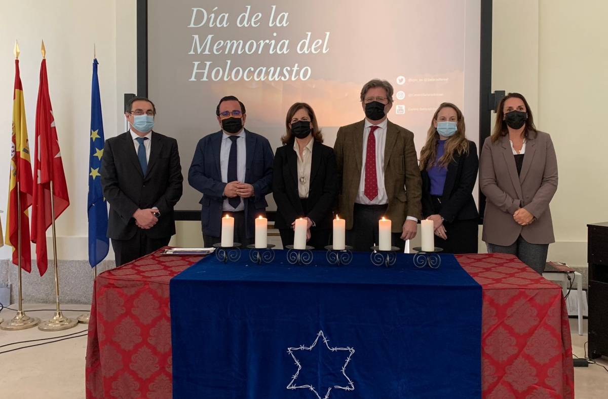 Boadilla recuerda junto a la Comunidad Judía de Madrid a las víctimas del Holocausto