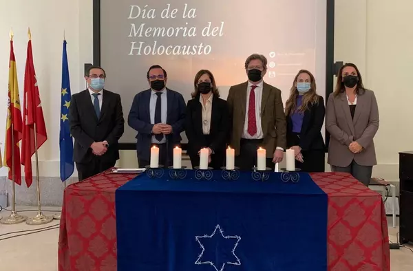 Boadilla recuerda junto a la Comunidad Judía de Madrid a las víctimas del Holocausto