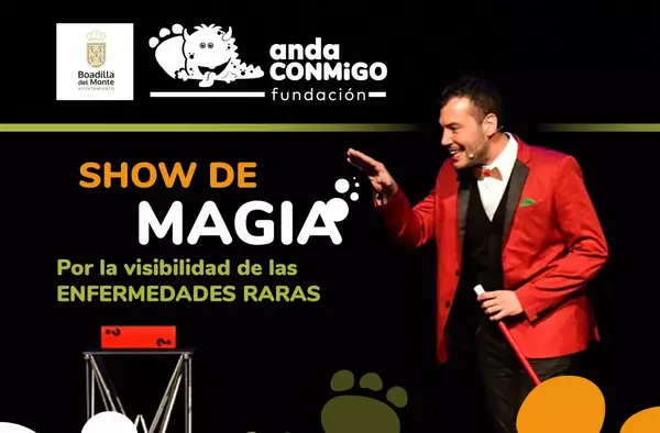 La Fundación Anda Conmigo trae un show de magia a Boadilla para dar visibilidad a las enfermedades raras