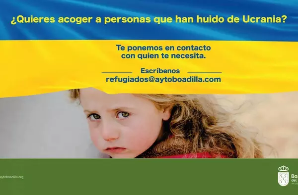 Boadilla abre un registro de familias interesadas en acoger a refugiados ucranianos